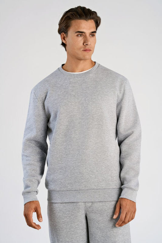 Mens - Sweatshirt Grey Mel (30-705050)
