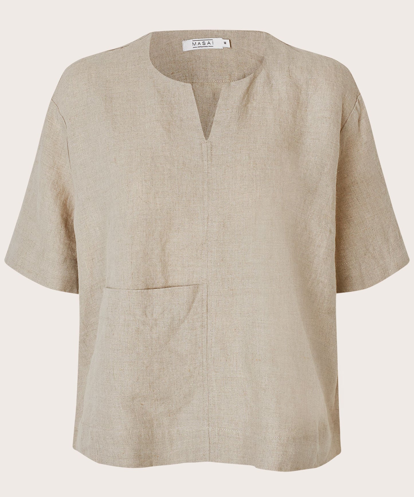 Dolorea Linen Top Natural
