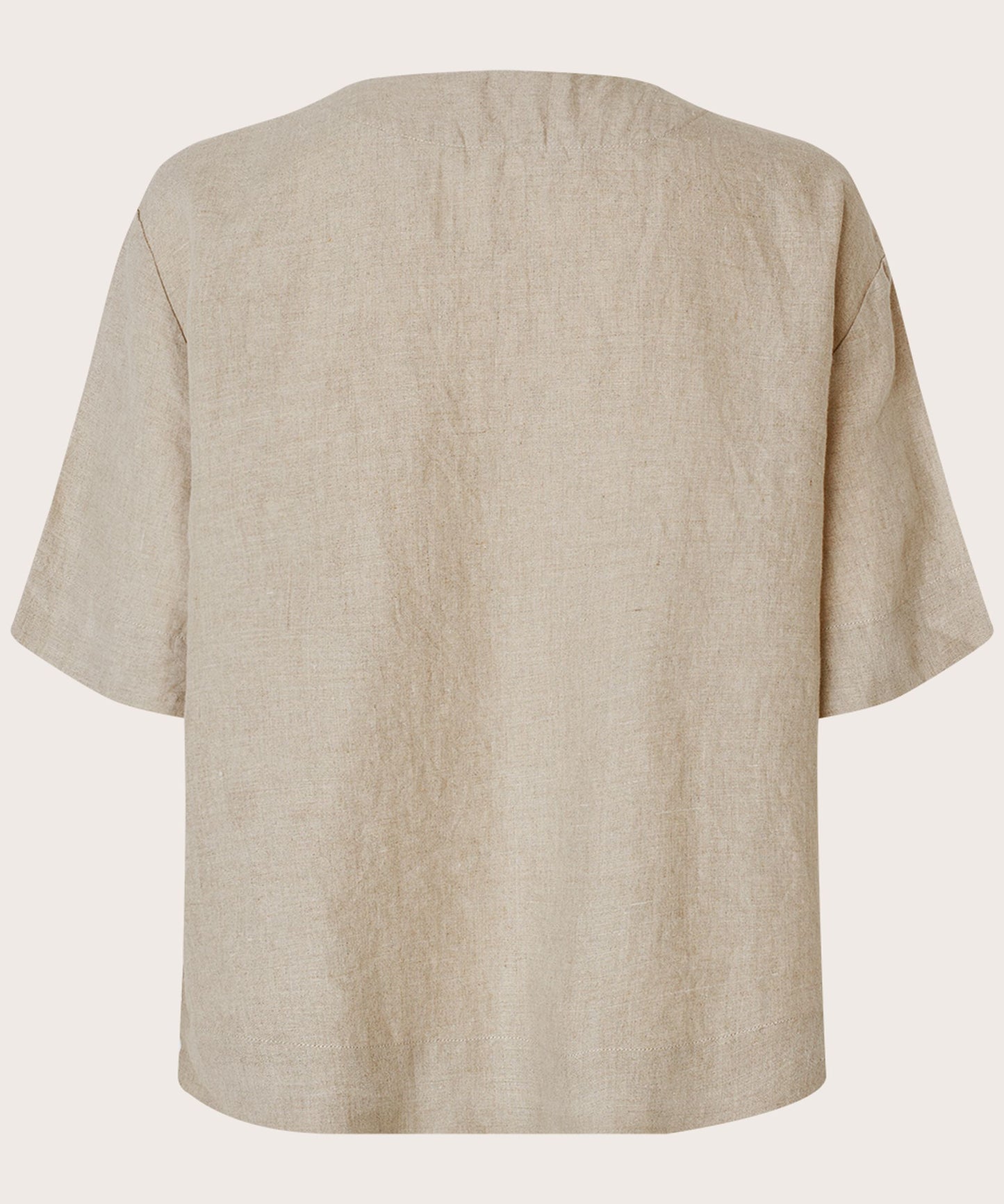 Dolorea Linen Top Natural