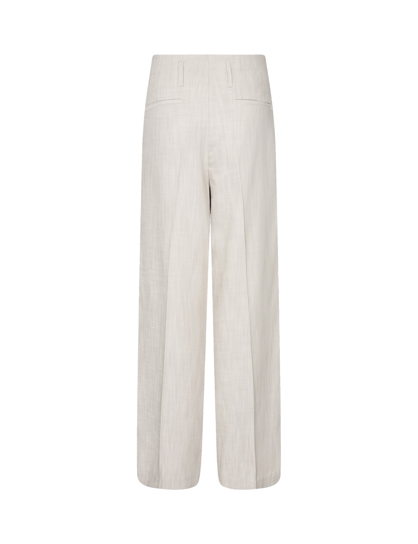LR-Kanya 3 Tailored Viscose Trouser Light Grey