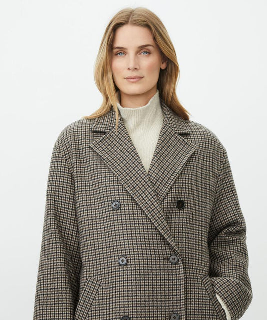 MaTullya Wool Coat Chocolate