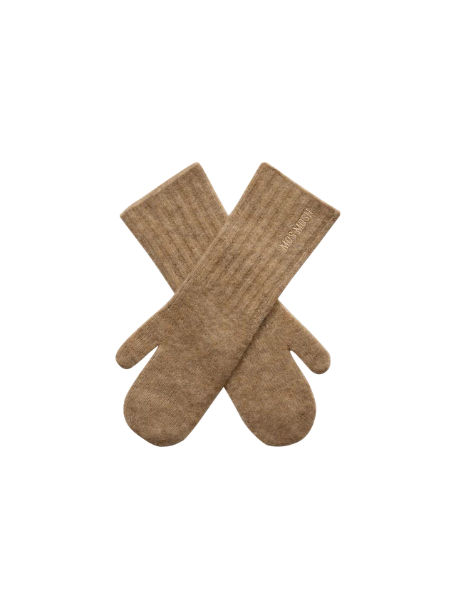MMLora Knit Mittens Tannin