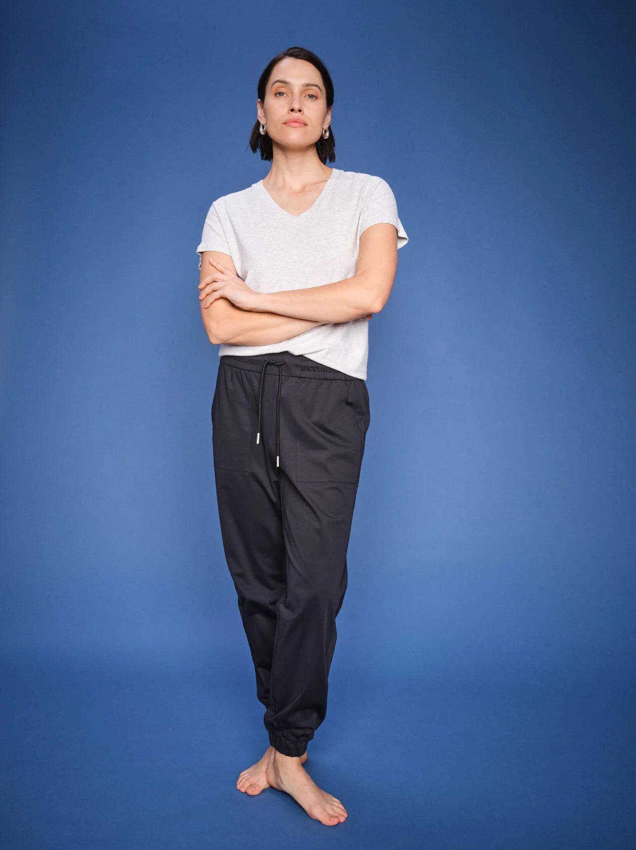 MMSienna V-SST-Shirt Ecru