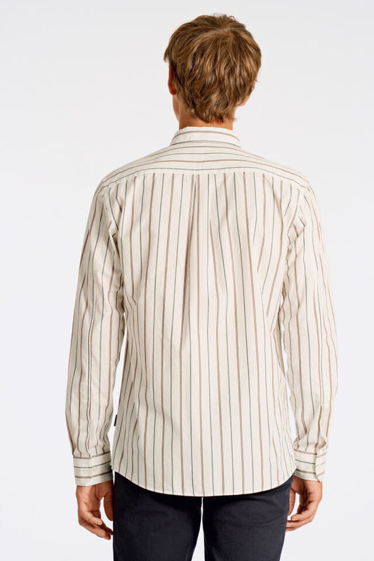 Mens 30-222046 Oxford Shirt Off-White