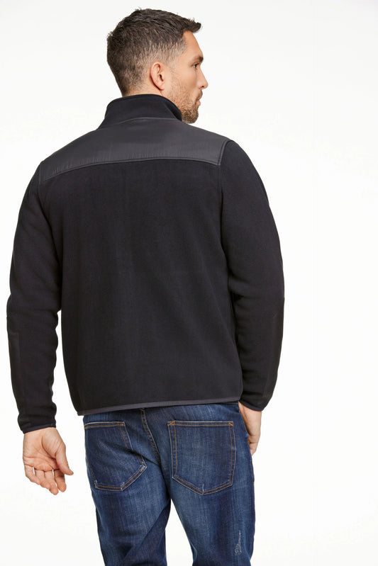 Mens 30-325008 Fleece Jacket Black