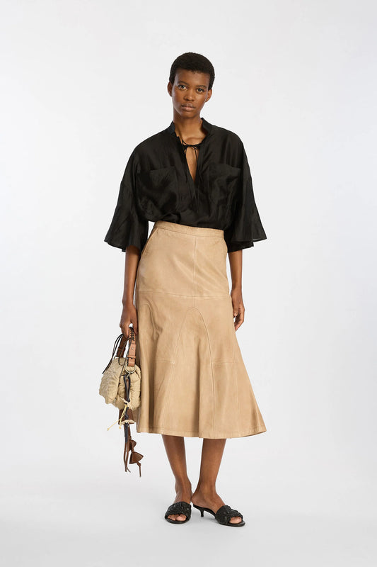 Birkson Sheer Elegant Blouse Black