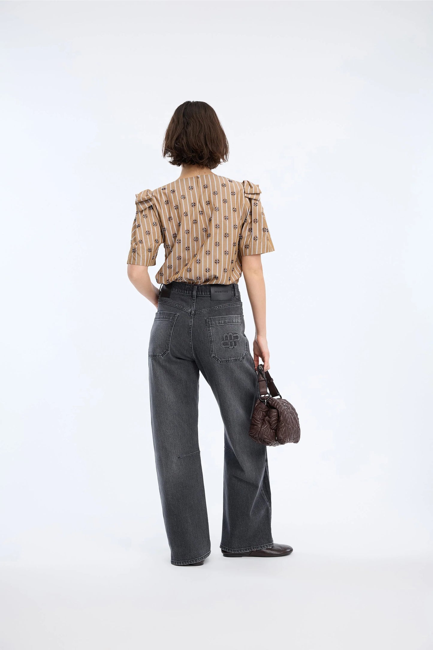Vapouri Blouse with Embellishment Nature