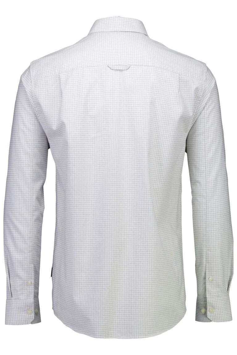 225094 - Mens Cotton Shirt Smoke White