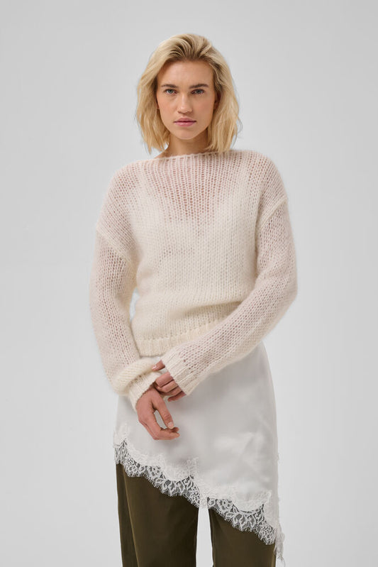 MWNima Knitted Pullover Snow White