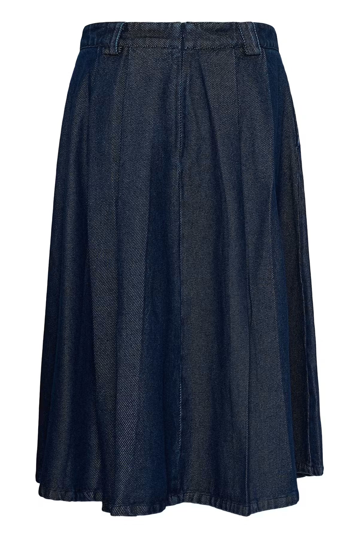 MWMegan Denim A-Line Skirt Dark Blue Wash