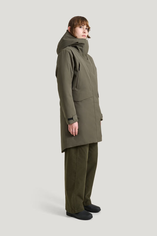 Haze Insulated Parka in Beluga by Tretorn