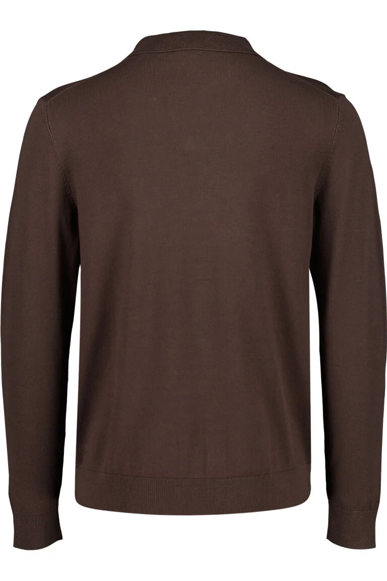 800803 - Mens Fine Viscose Knit with Polo Collar