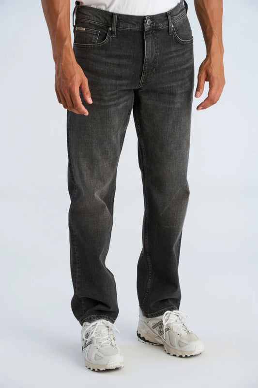 Mens - Loos Fit Jeans Washed Black (050003BLU)