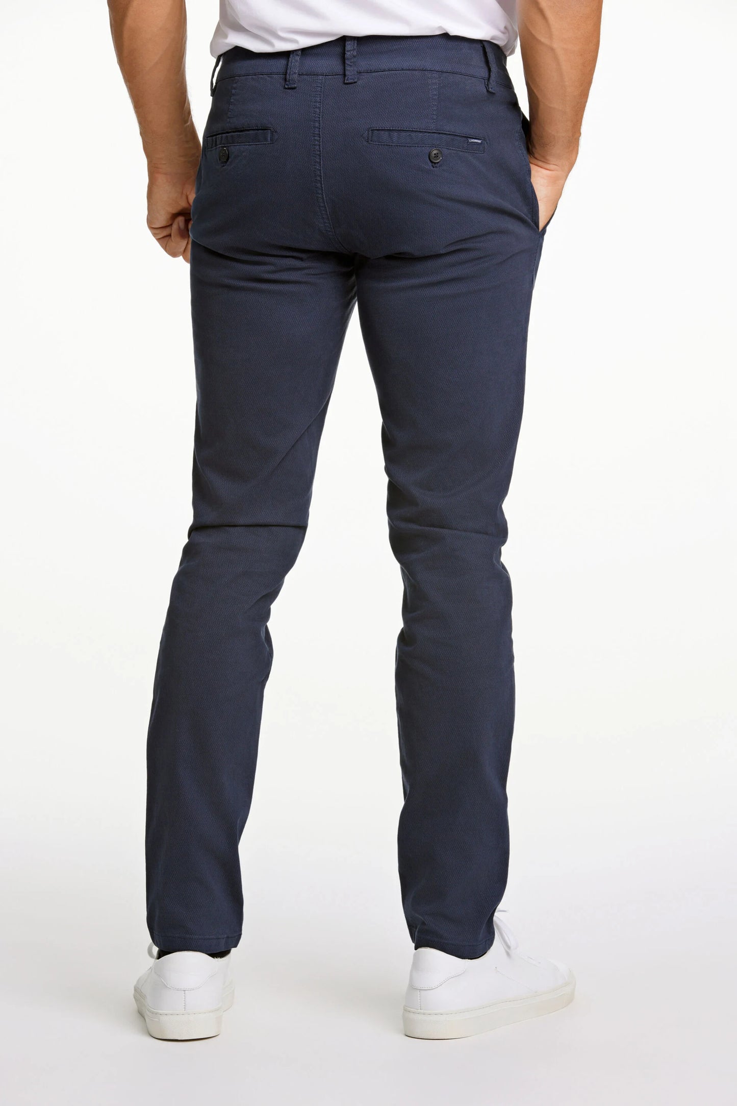 Mens Slim Fit Chino Navy