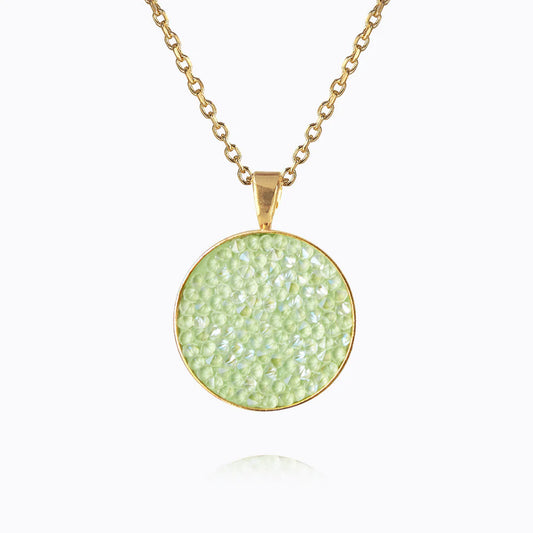 Chloe Necklace Gold Chrysolite