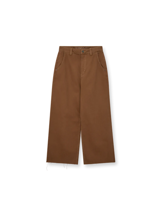 MMHFull Herringbone Cropped Pant Foxtrot