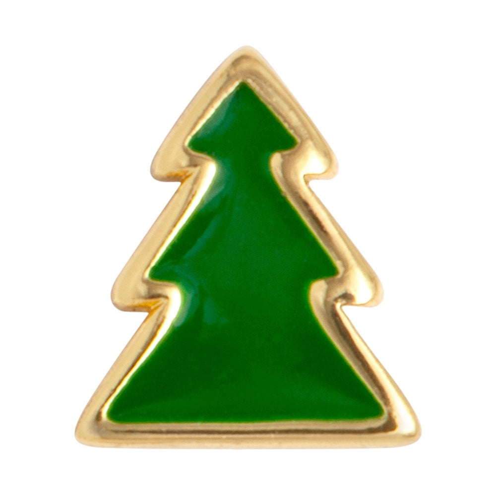 The Green Tree Earring Gold