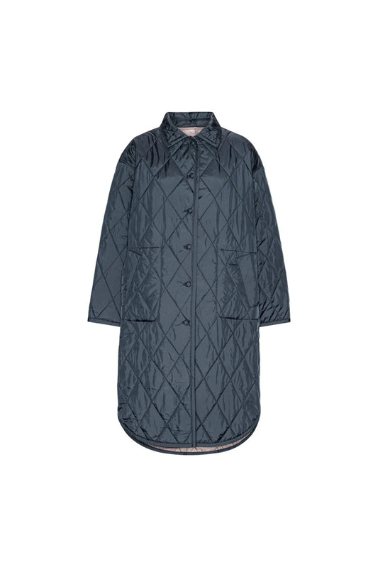 Nianna Quilted Reversible Coat Stormy
