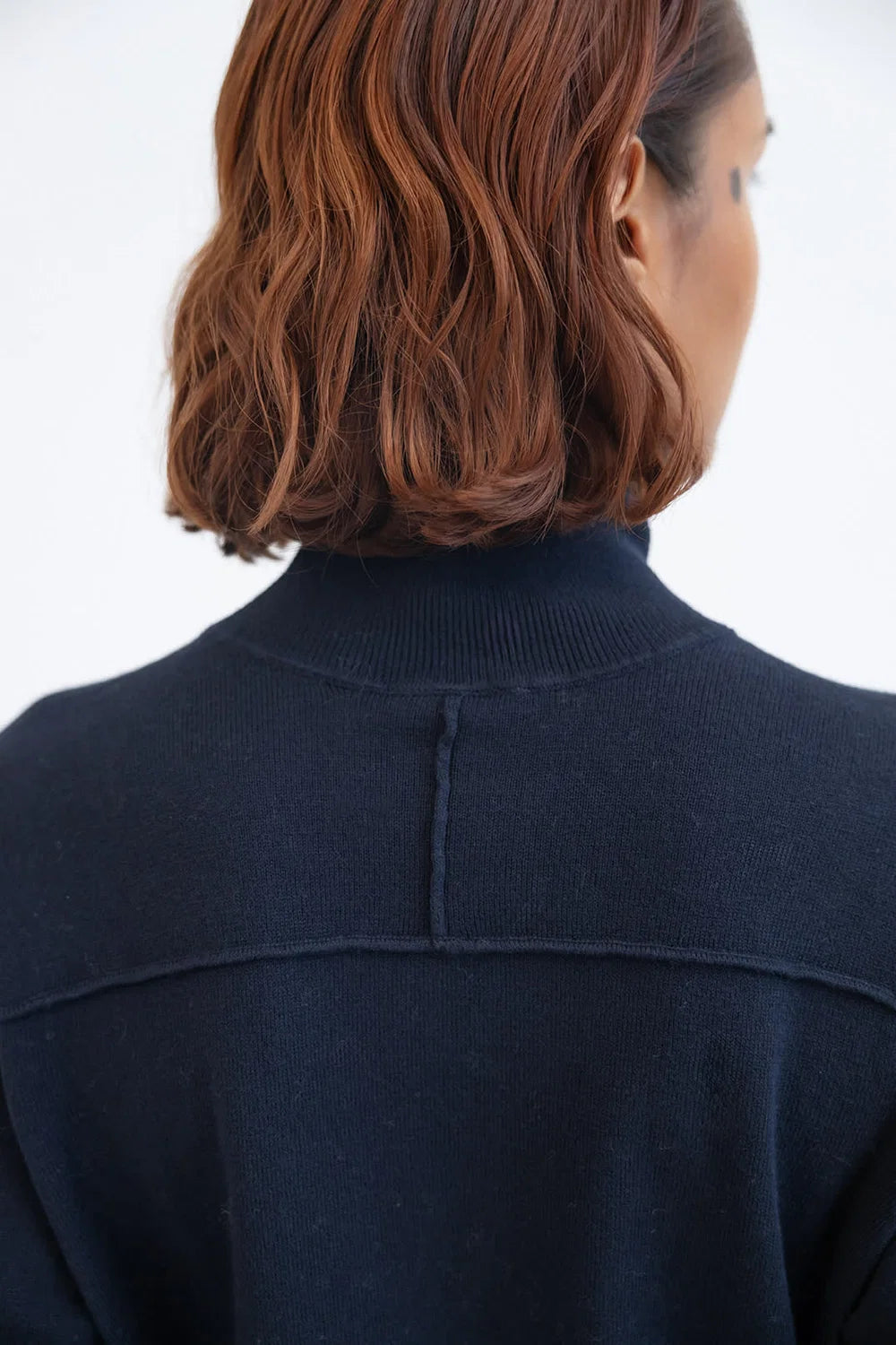 Sirene DK34 Polo-Neck Jumper Midnight