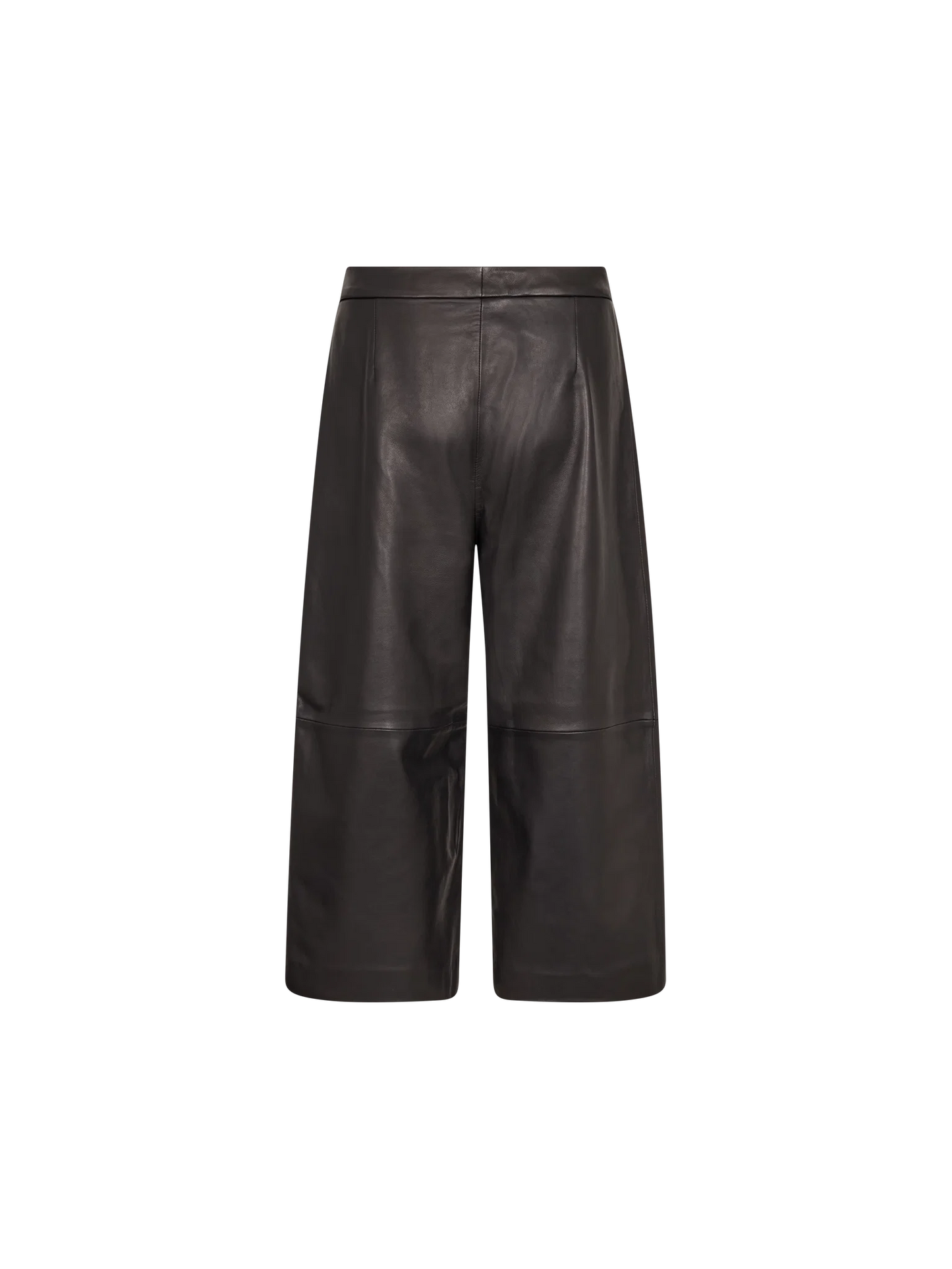 MMLeyanna Long Leather Shorts
