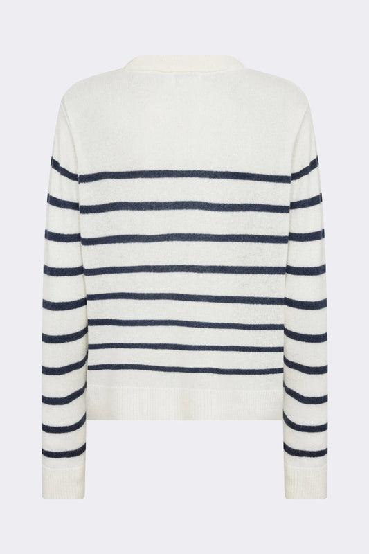 LR-Eloise 17 Nautical Cashmere Knit Off White