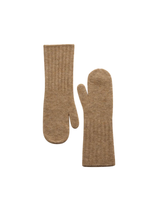 MMLora Knit Mittens Tannin