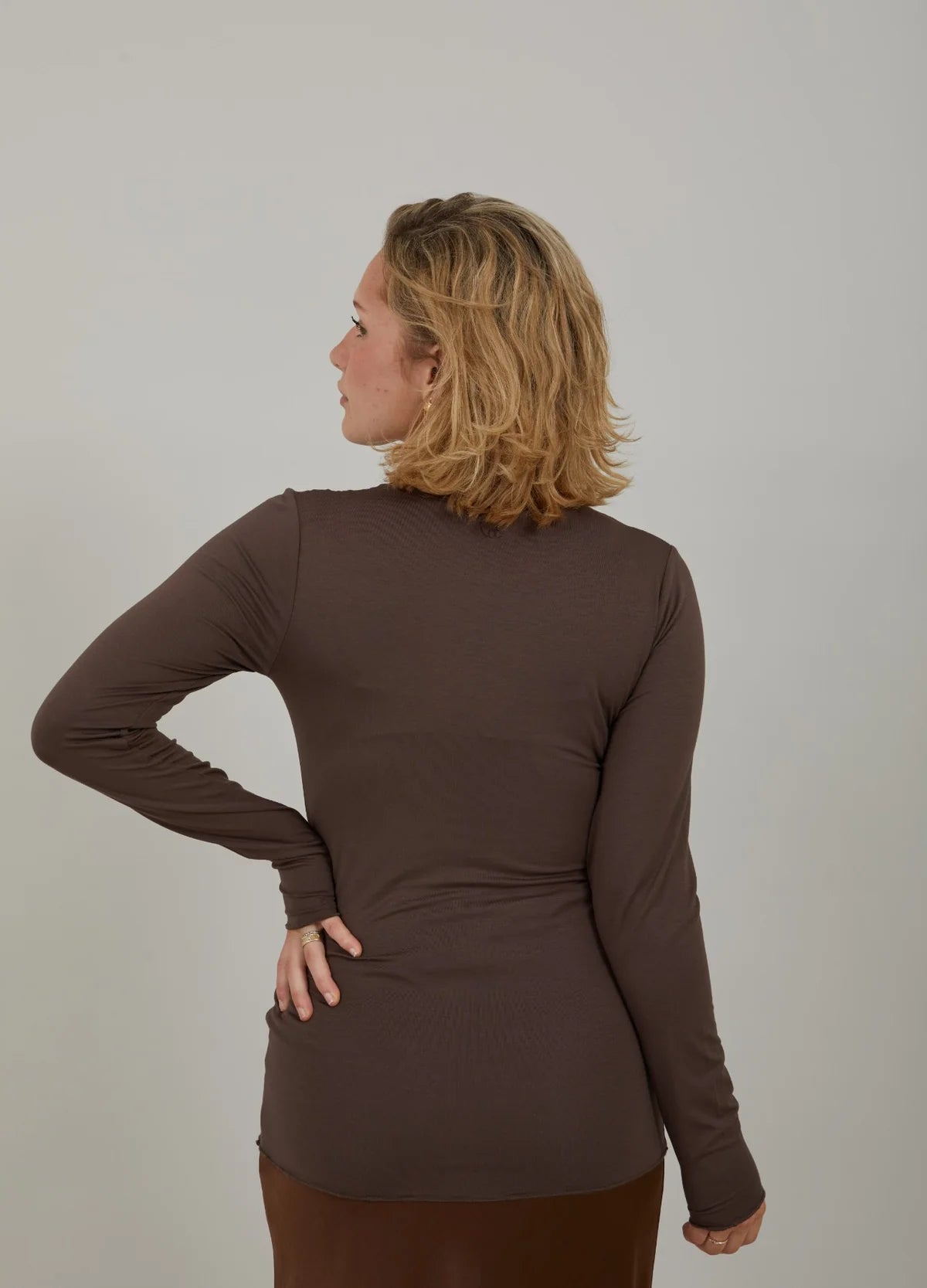 CC Heart Sofia Long Sleeve round neck blouse