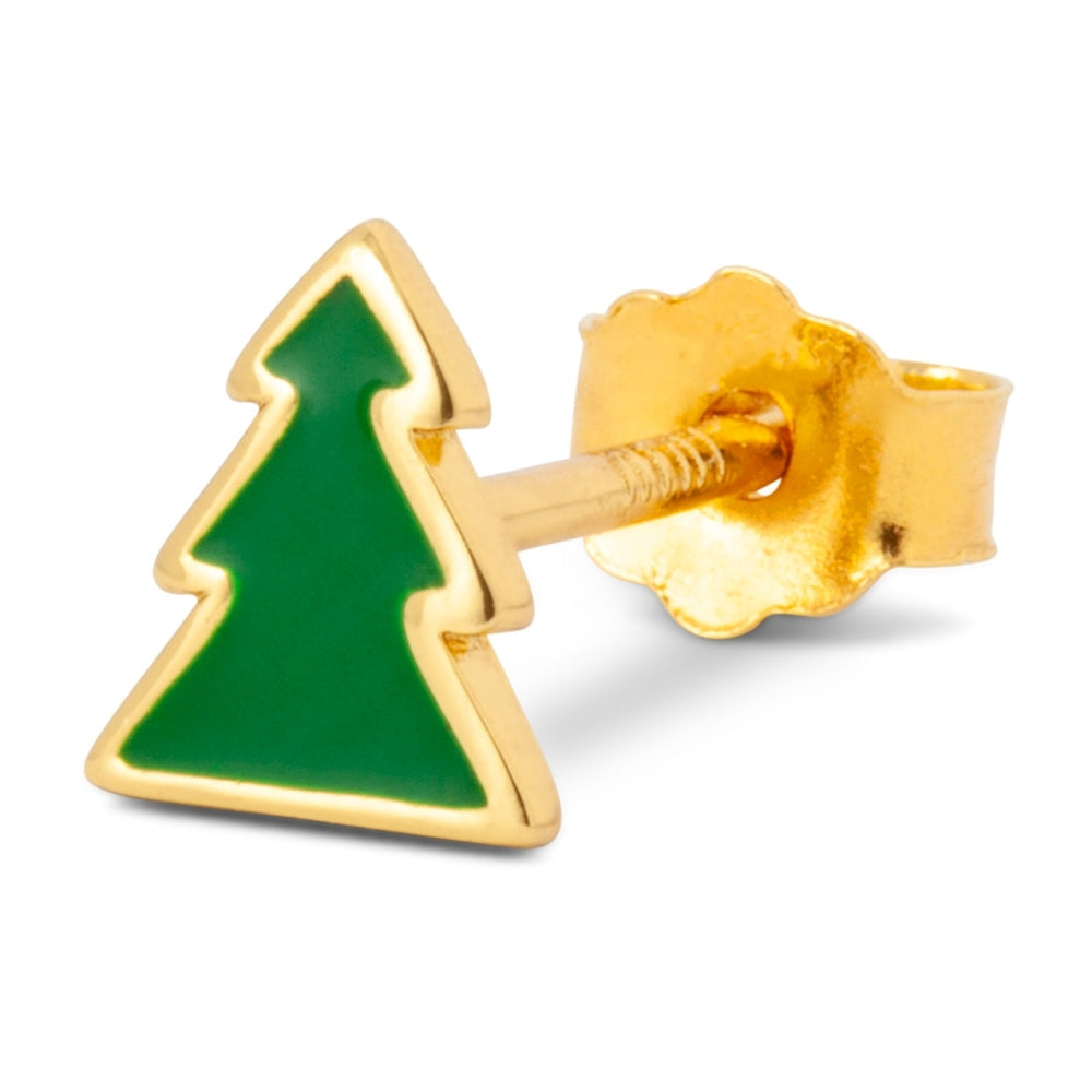 The Green Tree Earring Gold