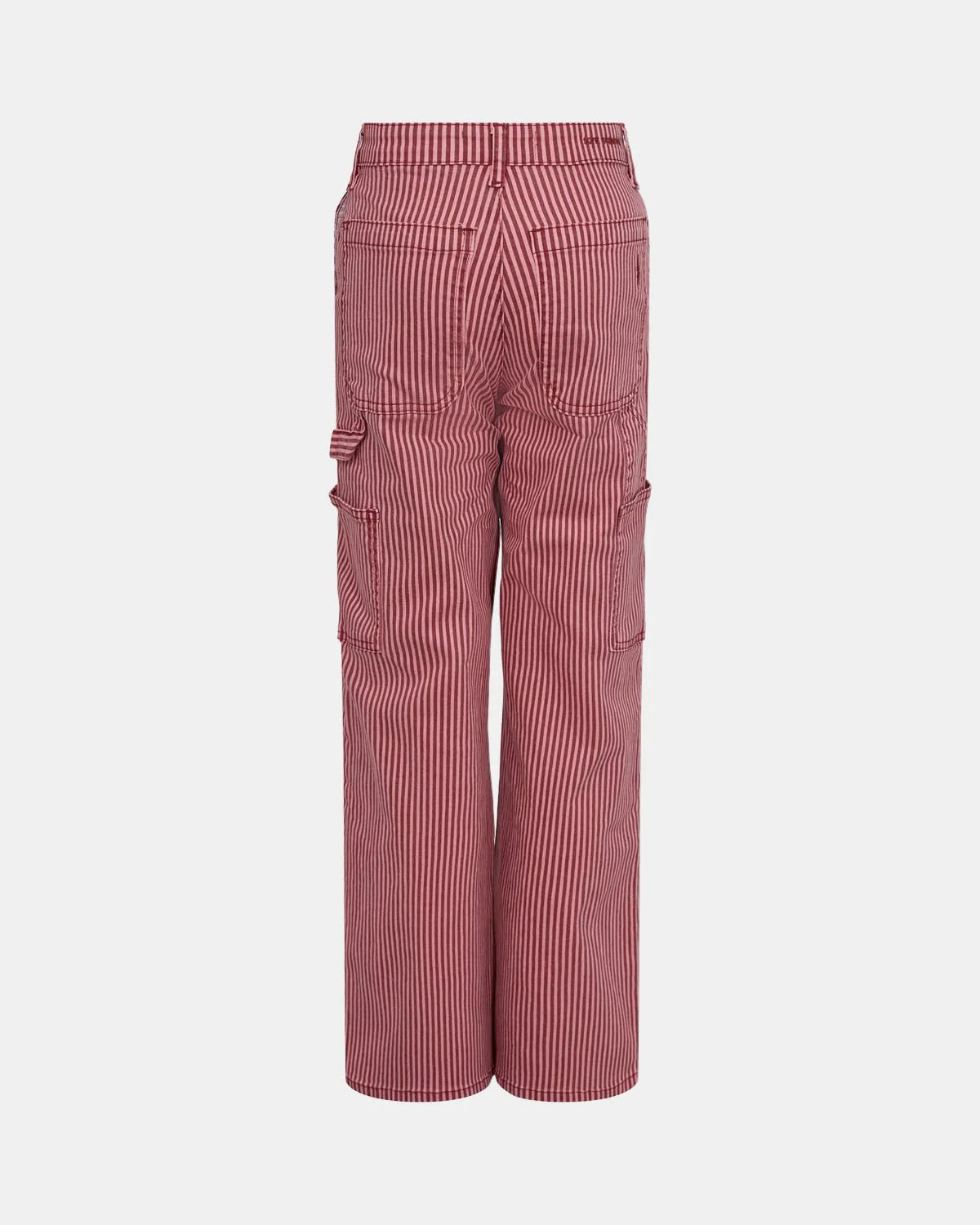 Gitte Red Striped Trousers