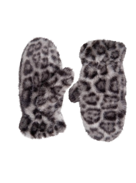 BCBLAZE Soft Mittens - Mocca/Grey