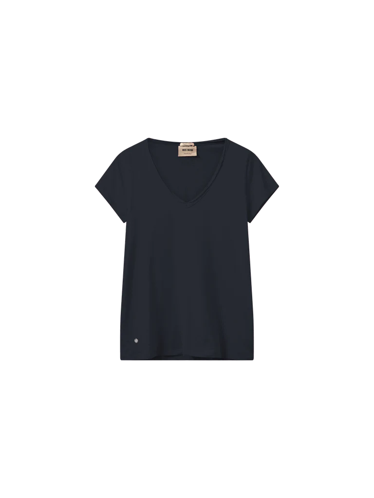 MMTulli V-Short Sleeved Basic T-Shirt