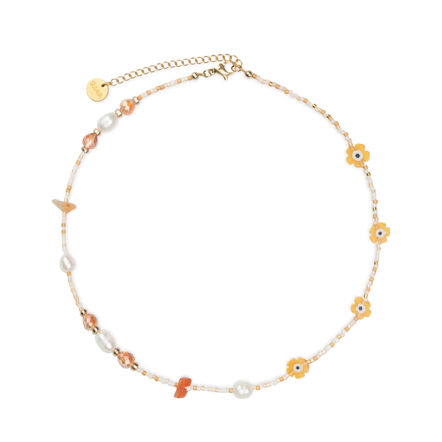 Flower Power Necklace Sunny Day