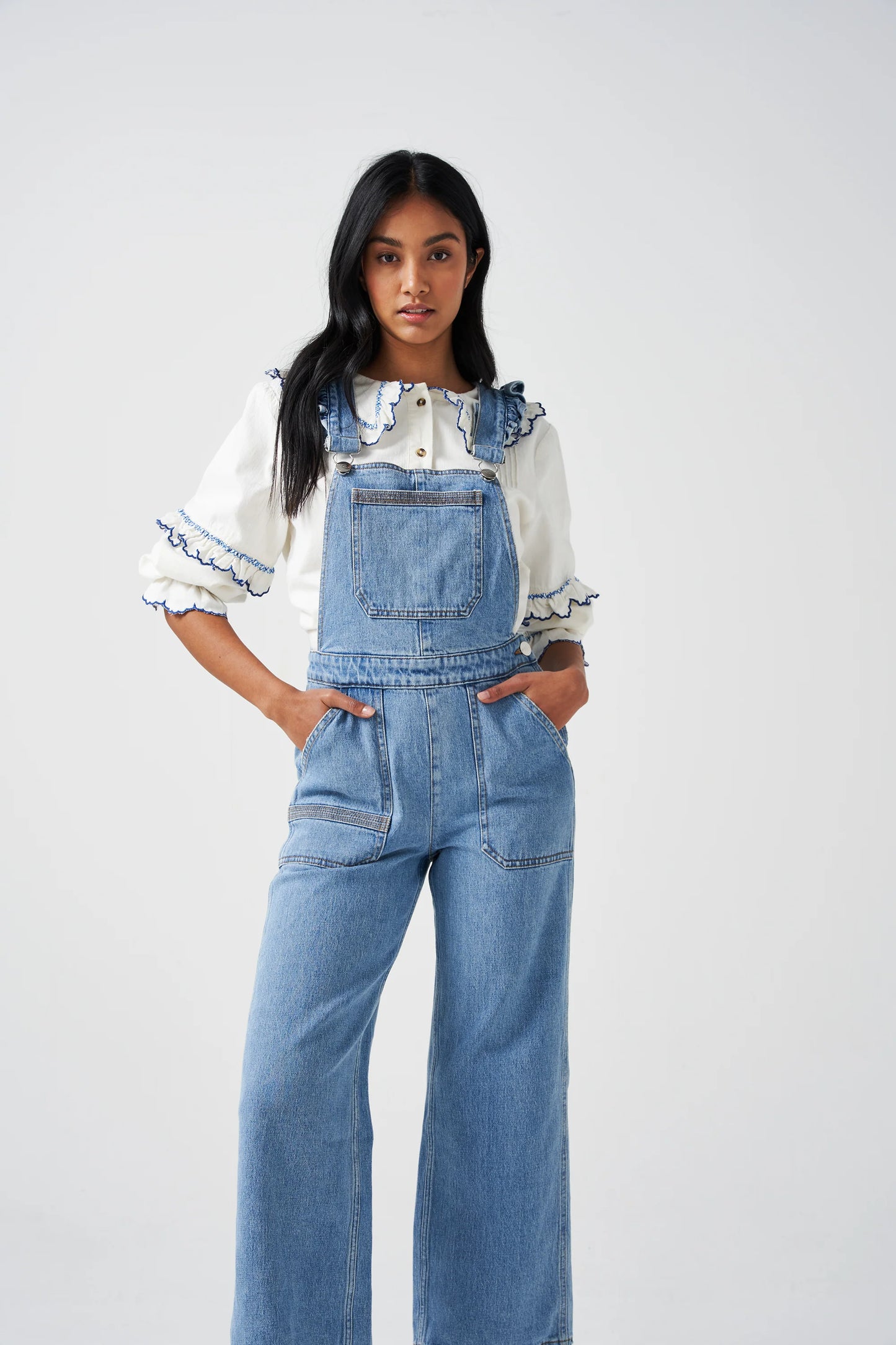 Elodie Frill Dungaree Rodeo Vintage