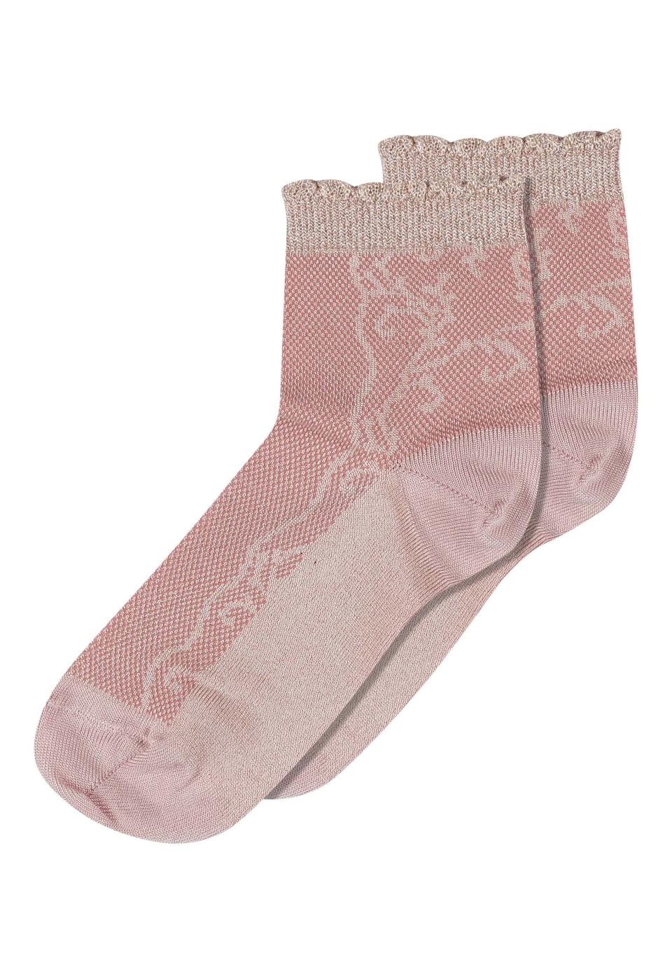 Ginny Short Sock Ruffle Edge 10-77701