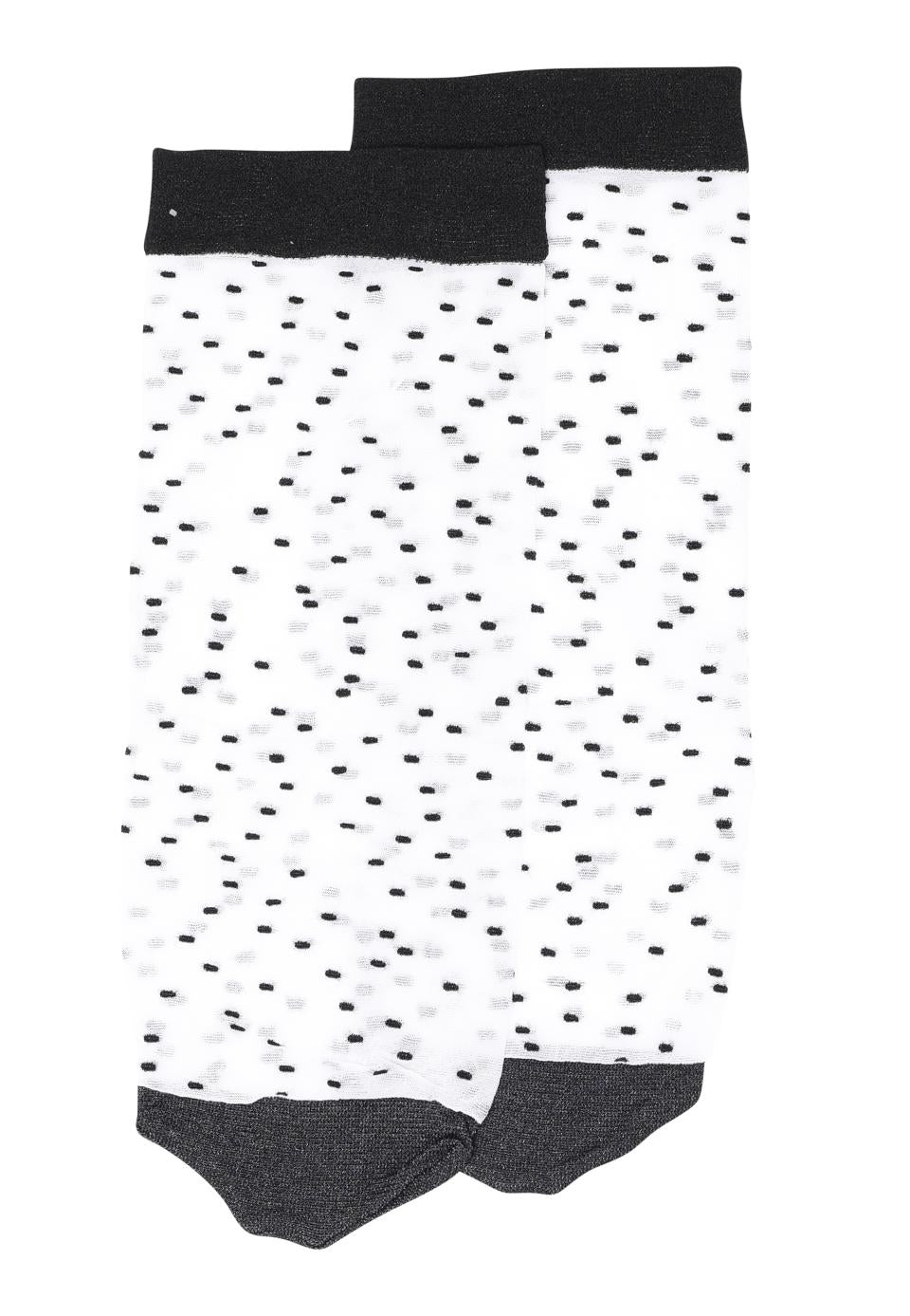 Lyric Nylon Ankle Sheer White