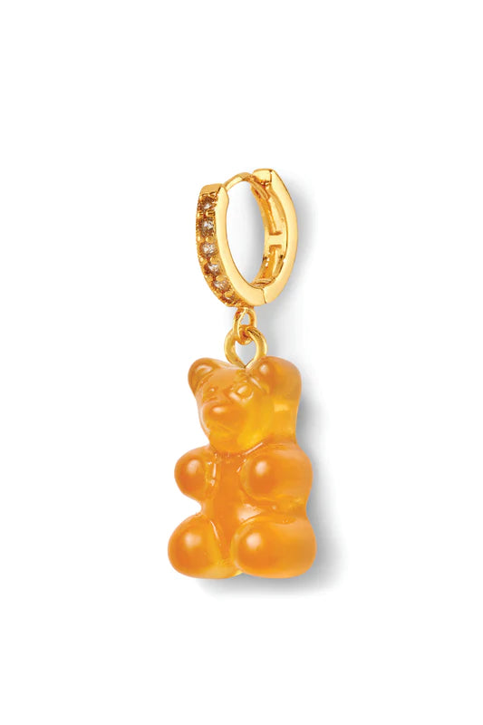 Nostalgia Bear Hoop Earring