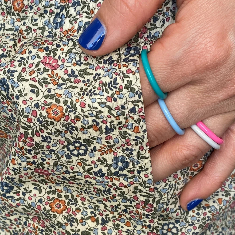 Enamel Ring Multi-Colours