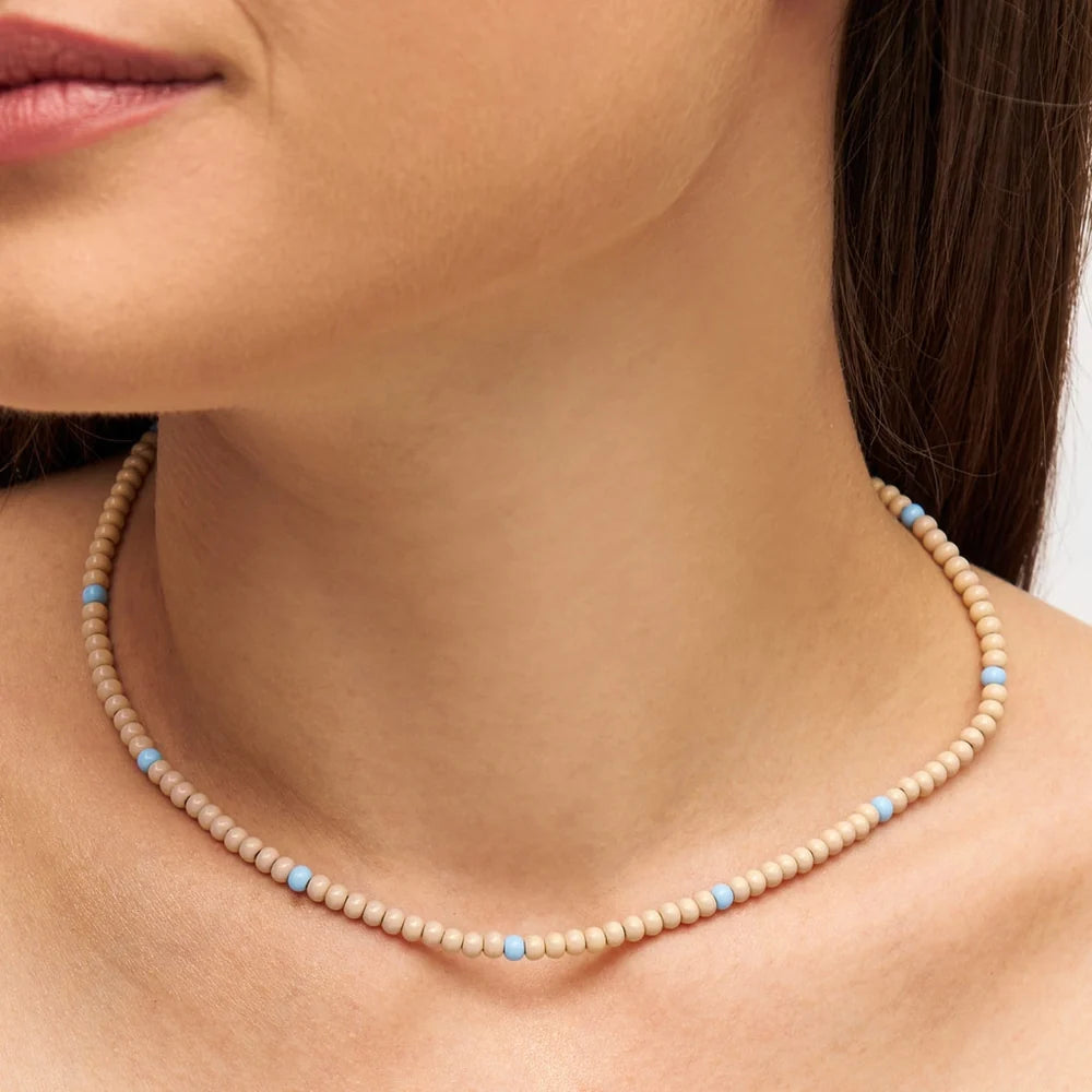 Color Ball Short Necklace