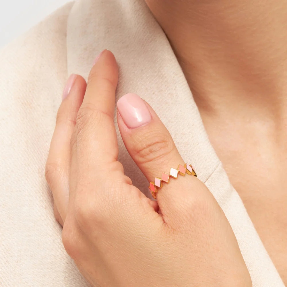 Confetti Ring Gold