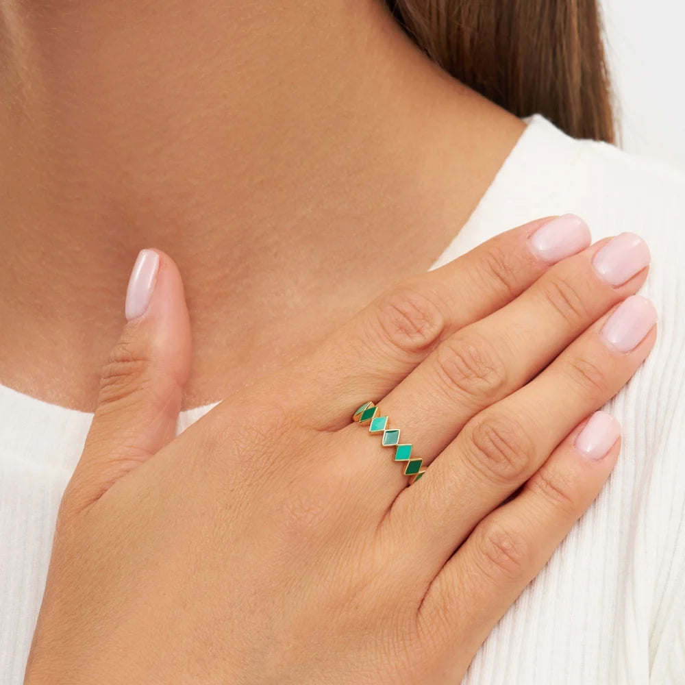 Confetti Ring Gold