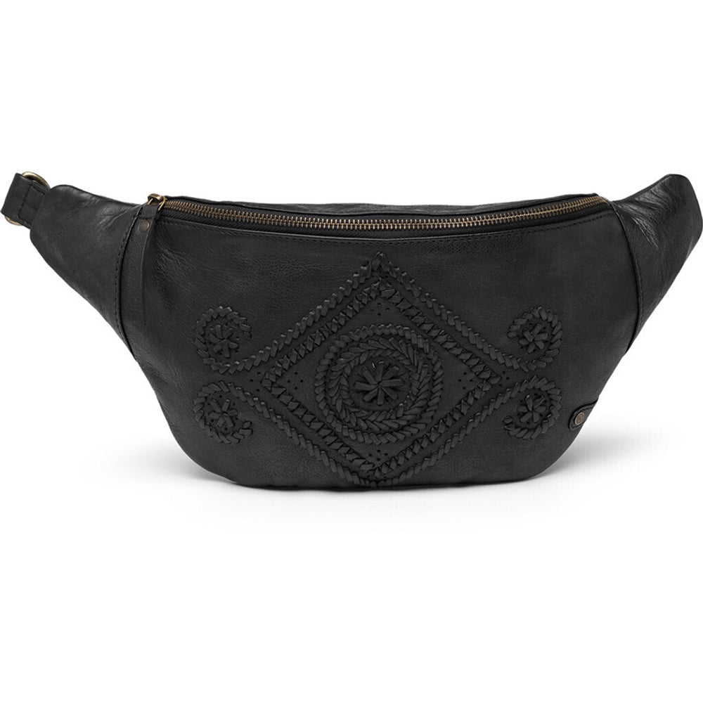 Leather Bumbag with Beautiful Pattern 15958