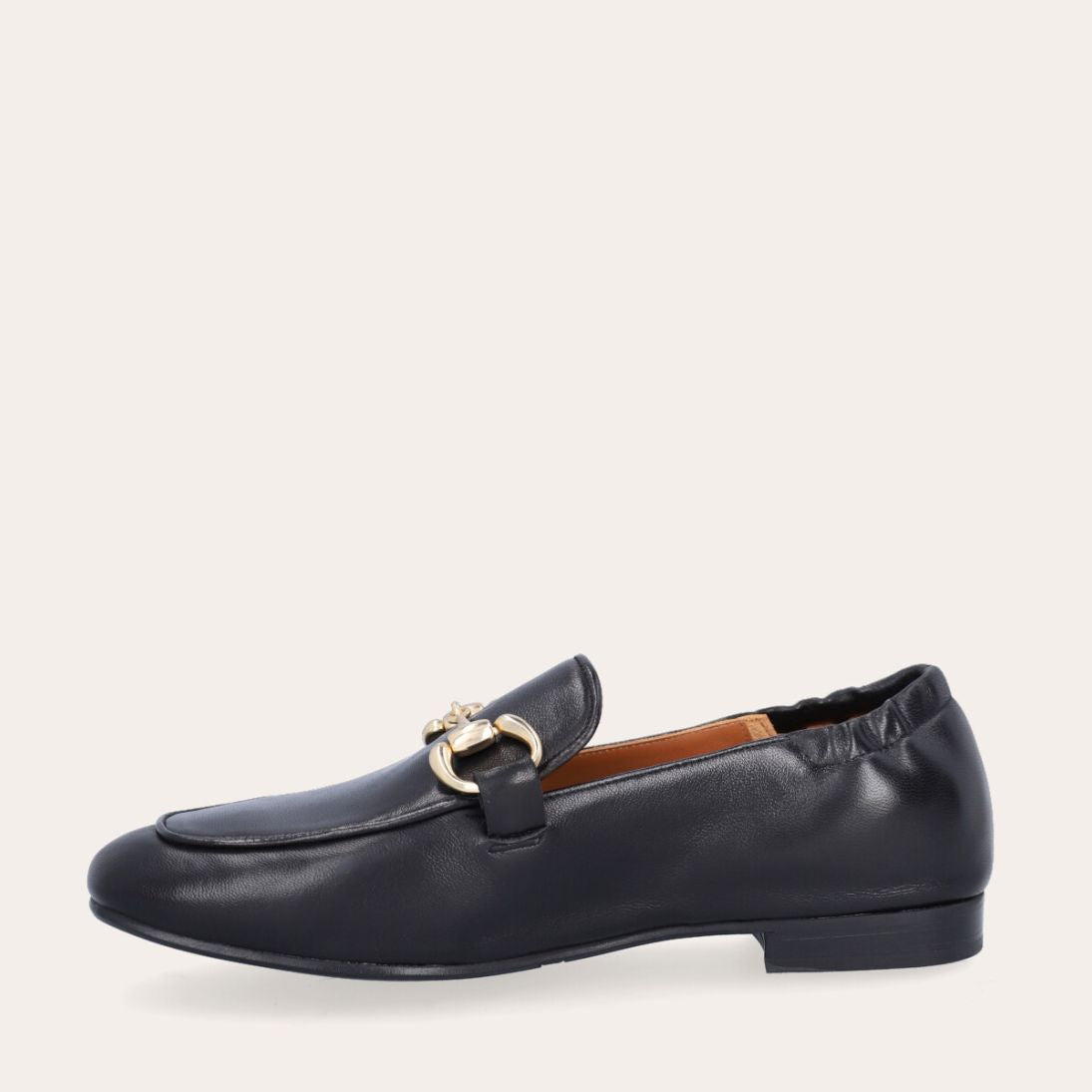 Classic Loafer in Nappa Leather Black/Gold