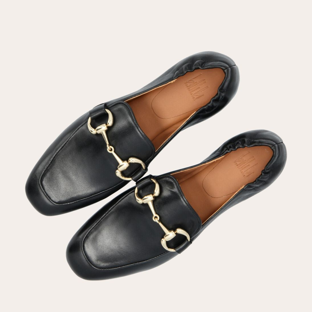 Classic Loafer in Nappa Leather Black/Gold
