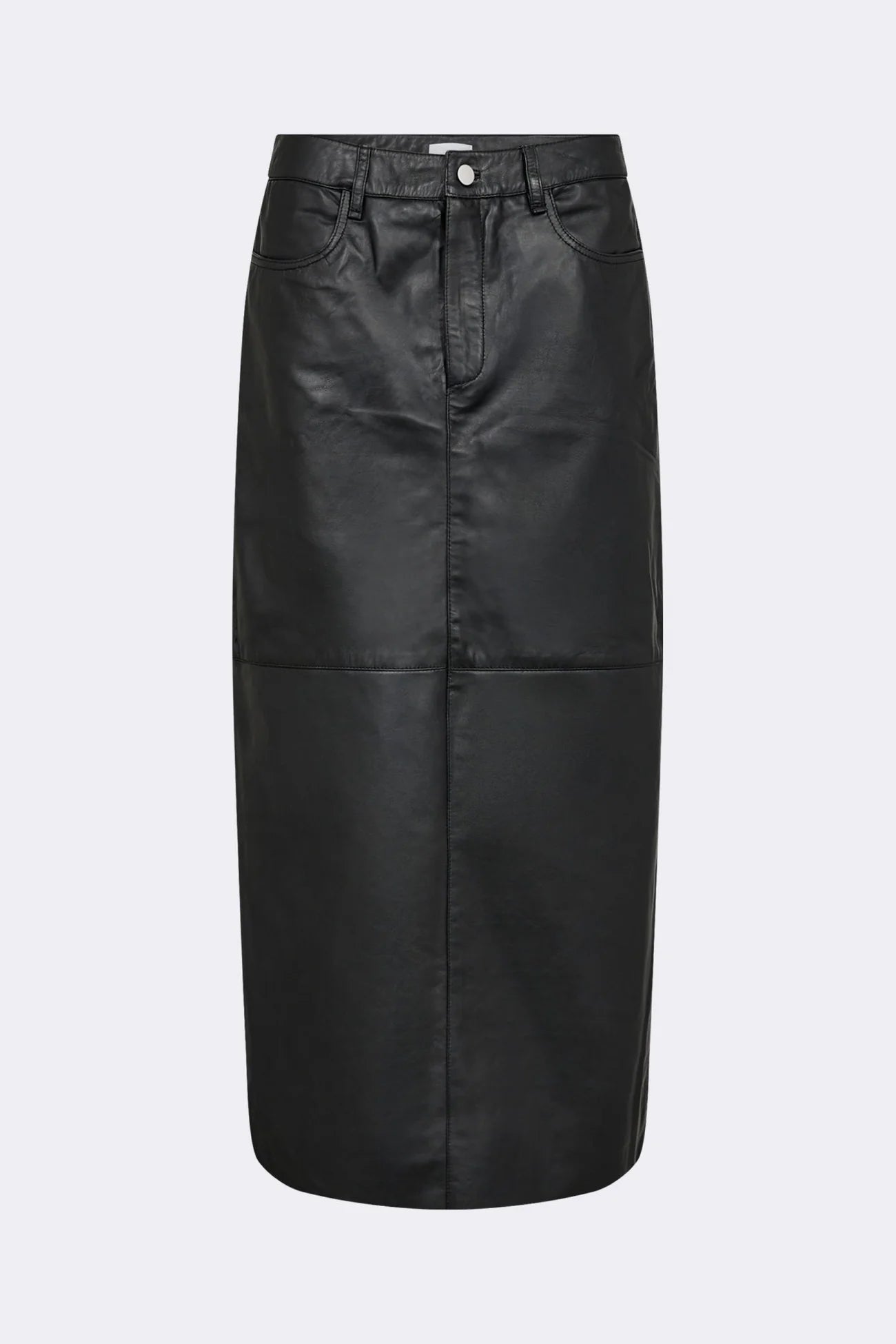 LR-Globa 34 Soft Leather Skirt Black