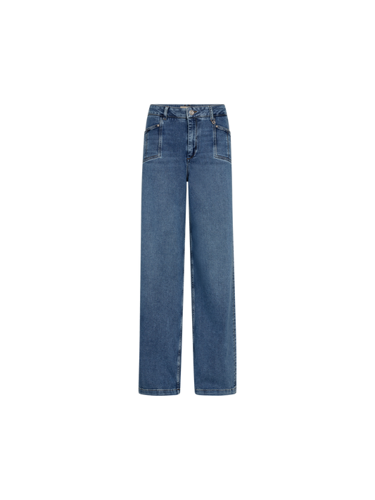 MMColette Lyon Jeans Mid Blue Long