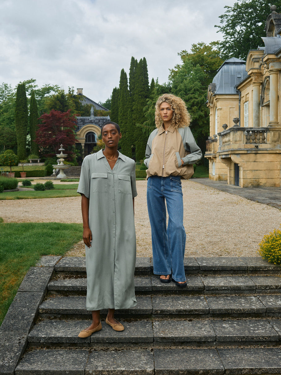 MMTaura Bomber Jacket Sesame