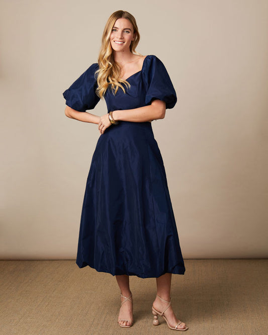 Anita Puff Ball Skirt Navy