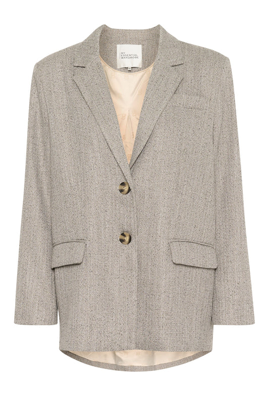 EmmyMW A-Line Blazer OatMeal