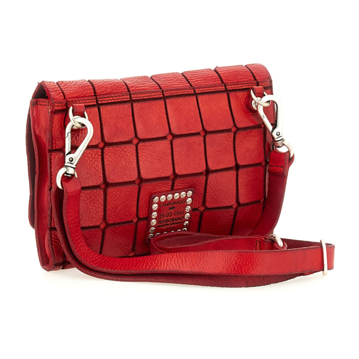 C040640N Lacer Cut Leather Cross Body Bag