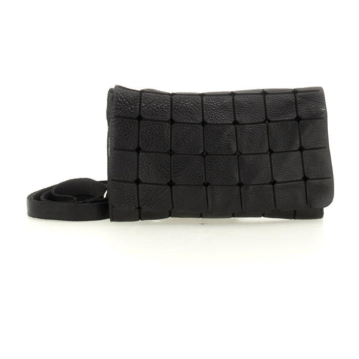 C040640N Lacer Cut Leather Cross Body Bag